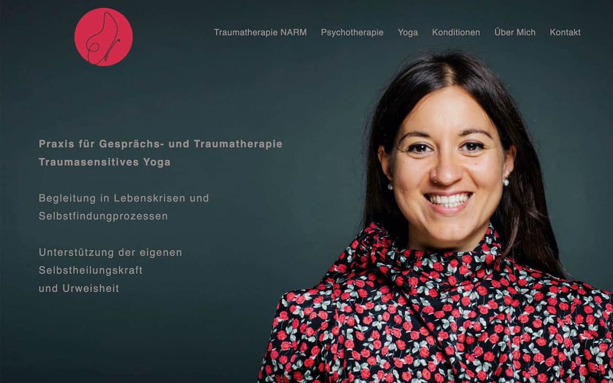 Startseite von Claudia Sousa Vaz, Praxis für Gespräche und Traumatherapie